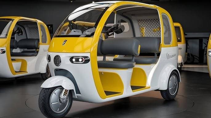 Electric tricycle assembled at the Zeeker Volts plant